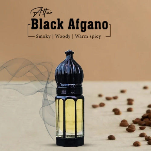 12ML Pure Premium Black Afgano Perfume Oil - Saudi Arabia Made, Long-Lasting Fragrance for Men & Women | Perfect for Night Out, Date Night & Special Occasions