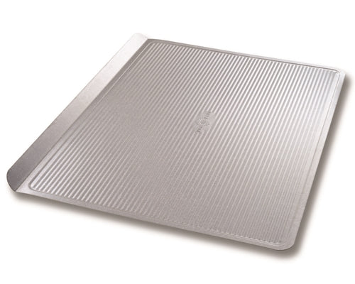 Premium 17x12 Inch Non-Stick Cookie Baking Sheet - Heavy Duty Commercial Grade Cookie Pan for Baking, Roasting & Cooking - Perfect for Cookies, Pizzas, Sheet Cakes & More (USA Made)