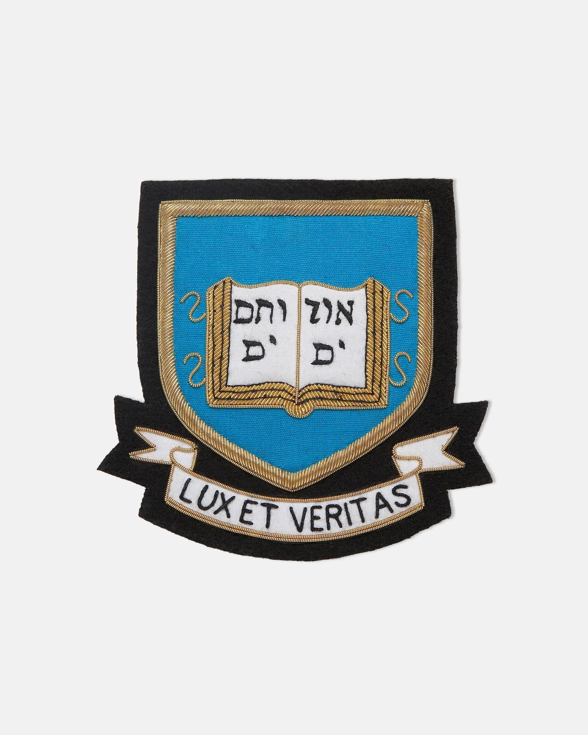 Vintage Yale University Blazer Badge - Classic Embroidered College Patch for Jackets, Bags & DIY Crafts