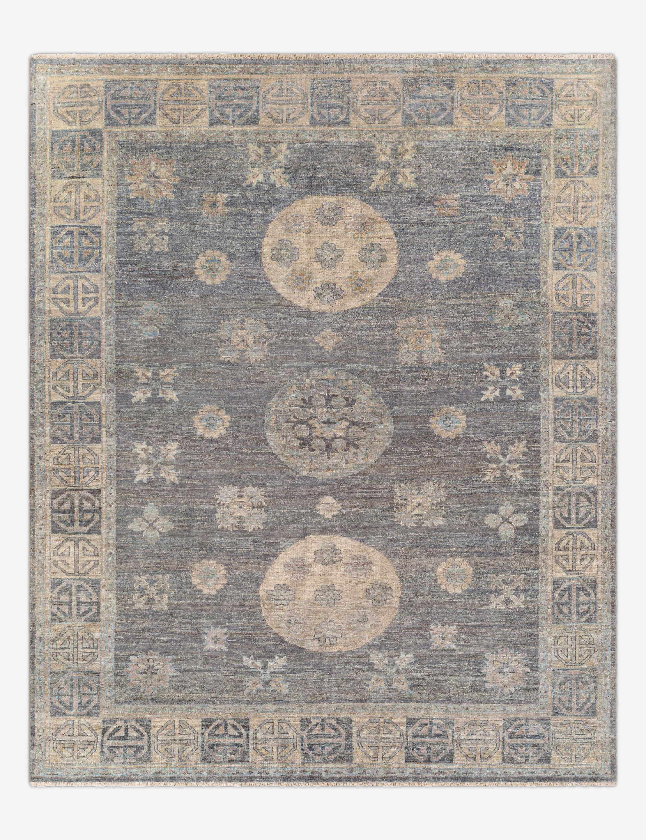 Handmade Aguirre Wool Area Rug - Premium Hand-Knotted Design for Living Room, Bedroom & Home Decor | Soft & Durable Floor Covering for Cozy Spaces