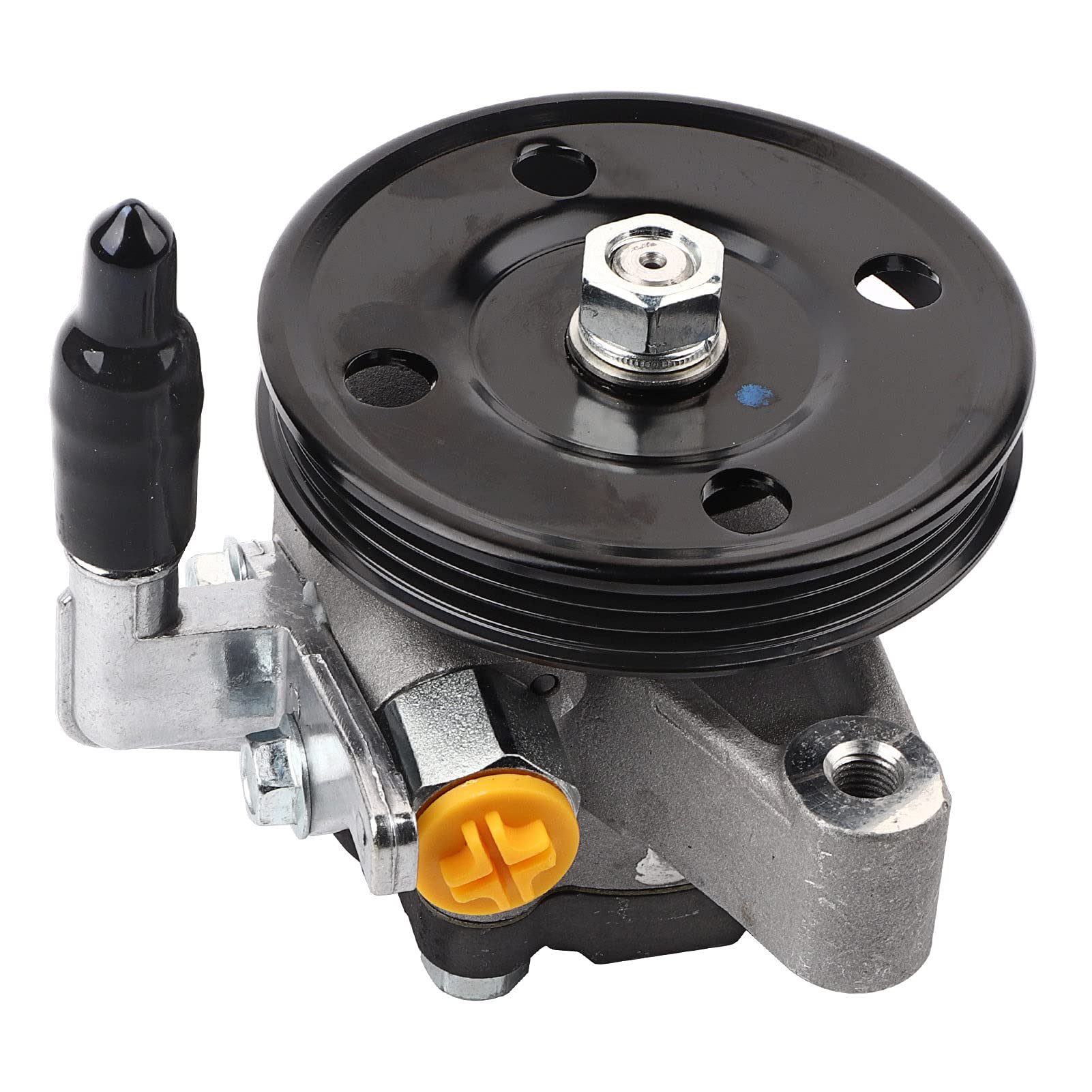 High-Quality Aluminum Alloy Power Steering Pump 571002D100 - Replacement for Hyundai Elantra & Tiburon 2.0L (2001-2008 Models) | Perfect for 2003-2005 Hyundai Elantra Power Steering System Repair | Durable & Reliable Auto Part for Smooth Driving Experience