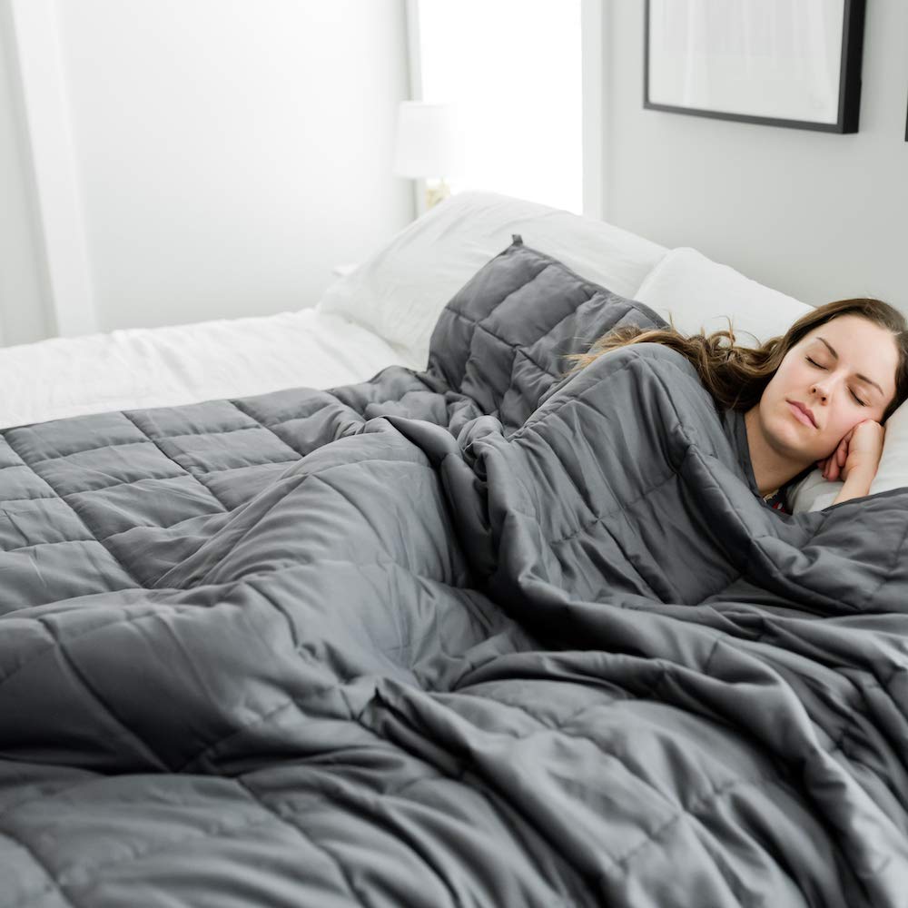 **Premium Weighted Blanket for Adults - 20 lbs, 60