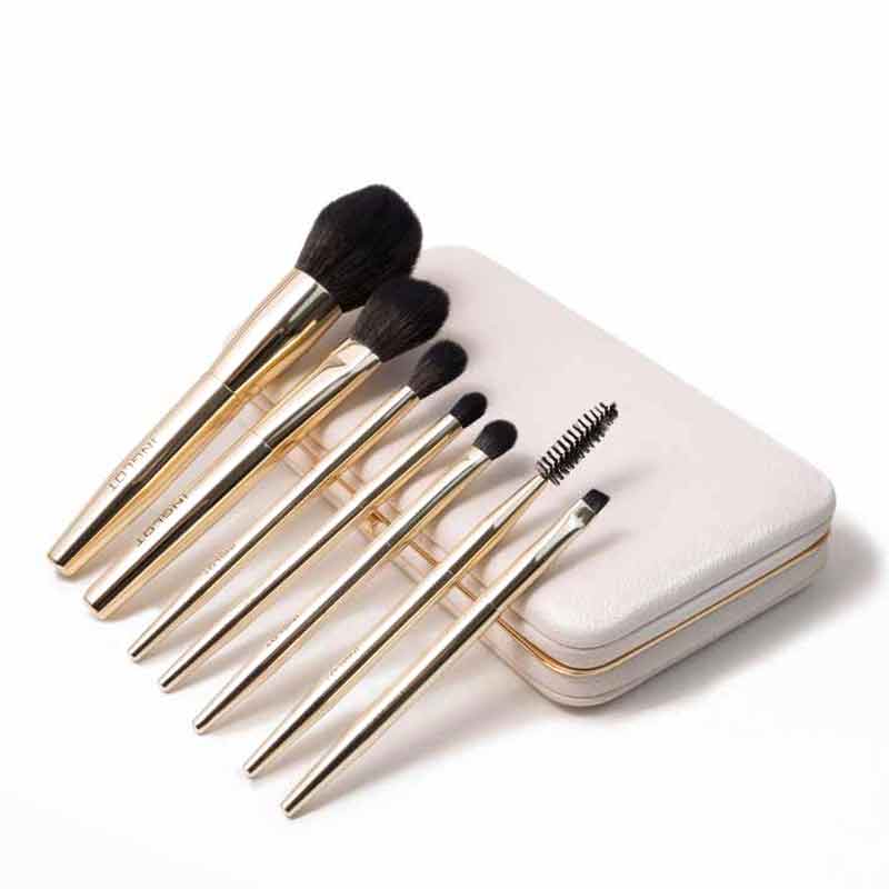 Premium Inglot Gold'n'Gifts Makeup Brush Set - Professional Cosmetic Brushes for Flawless Makeup Application - Perfect for Makeup Artists & Beauty Enthusiasts