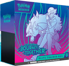 Pokemon Journey Together Elite Trainer Box ETB - 36 Booster Packs, Collectible Cards & Sleeves - Perfect for Trading, Battles & Gifts