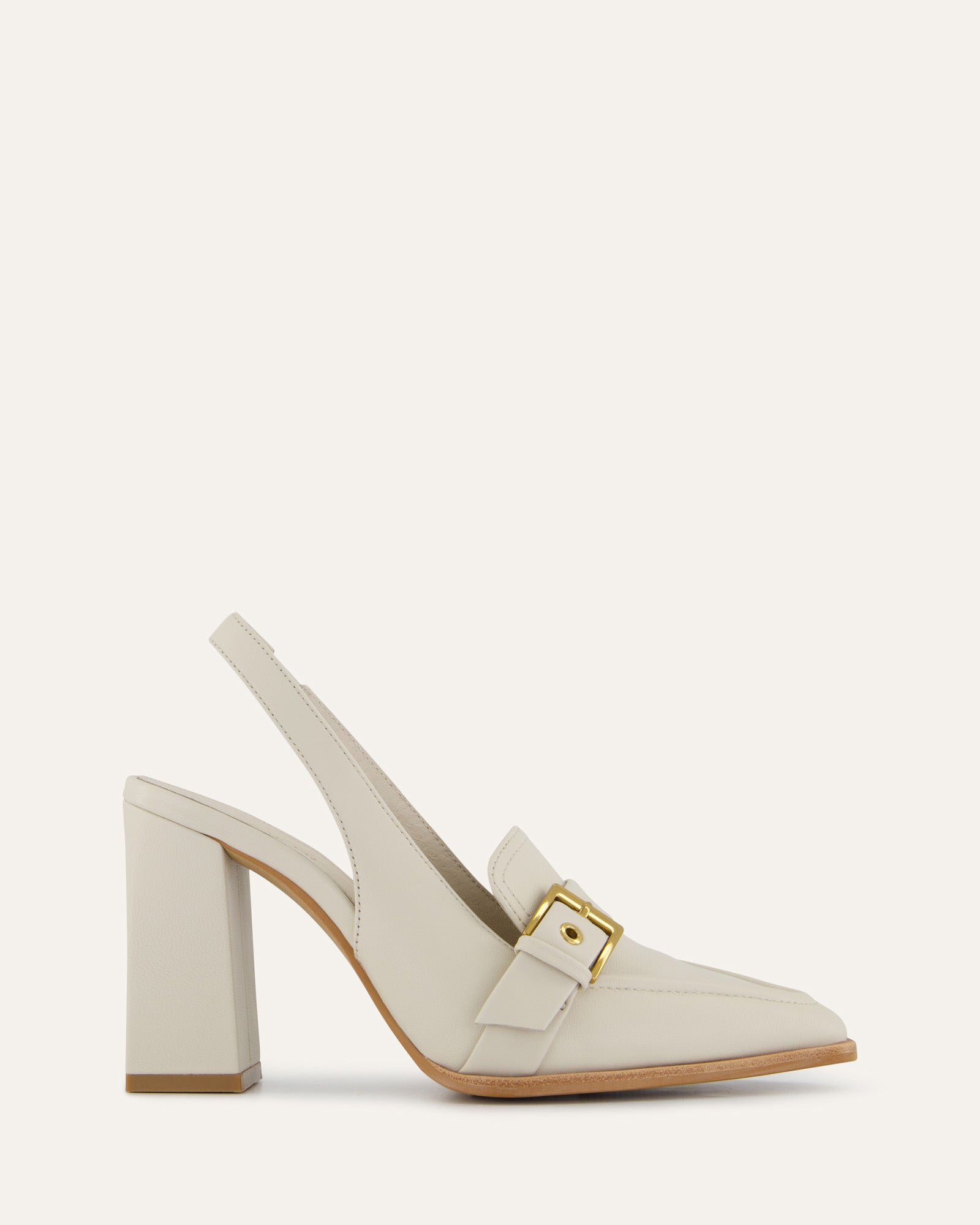Stylish CODIE High Heels in Off-White Leather - Perfect for Weddings, Parties & Evening Events | Women's Fashion Shoes