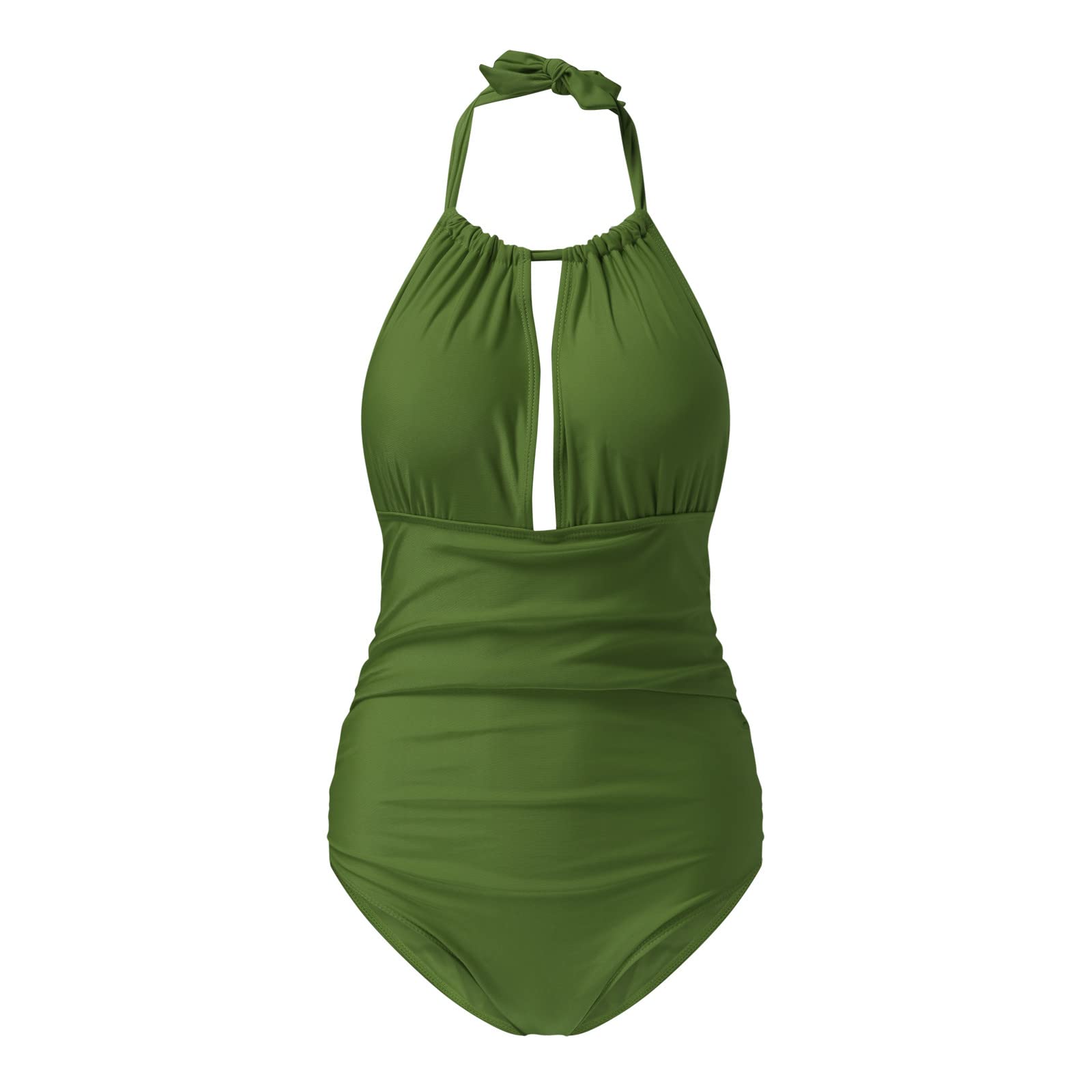 Sexy One-Piece Swimsuit for Women - Tummy Control Monokini with Slimming Design, Perfect for Pool Party, Beach Vacation & Summer Getaways