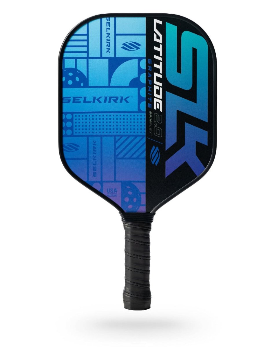 Selkirk SLK Latitude 2.0 Pickleball Paddle - Premium Graphite Paddle for Control & Power | Perfect for Indoor & Outdoor Pickleball Games, Tournaments & Practice