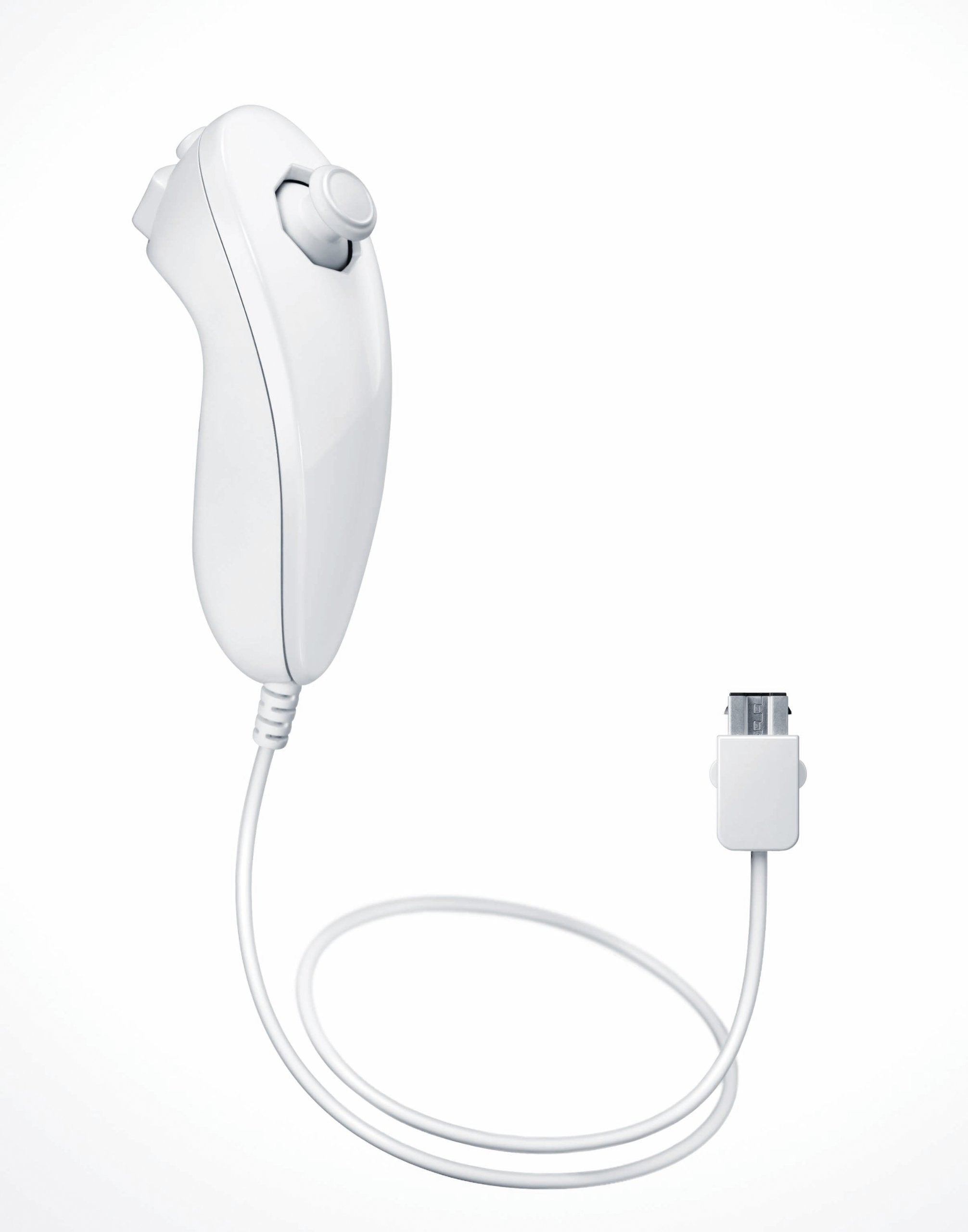 Original Wii Nunchuk Controller - White - Compatible with Nintendo Wii & Wii U - Perfect for Gaming, Fitness & Family Fun
