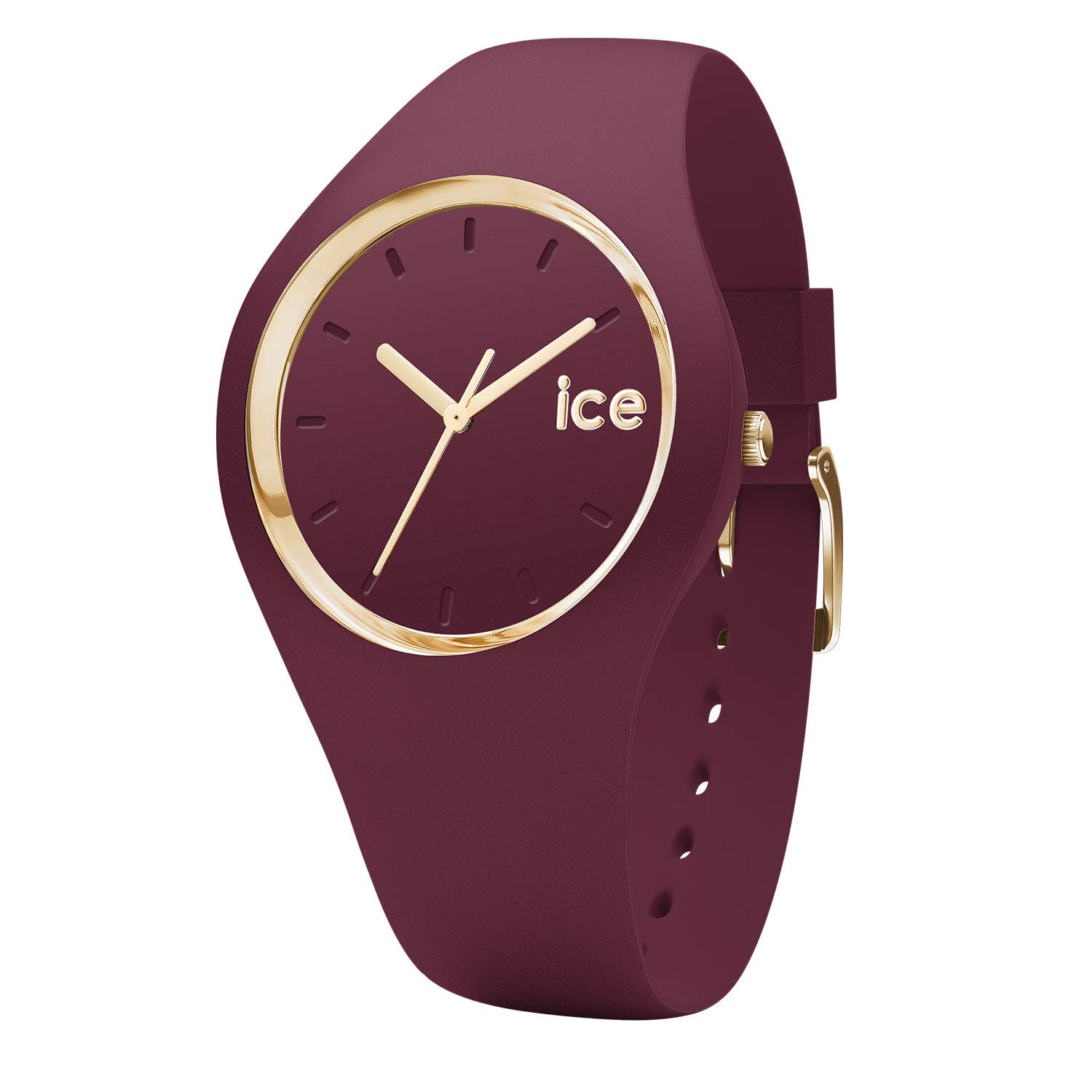 ICE-Watch Women's Glam Forest Anemone Silicone Strap Wristwatch - Stylish Waterproof Watch for Everyday Wear, Office & Outdoor Activities