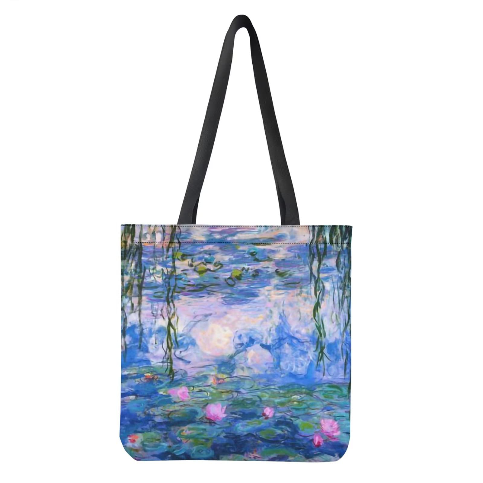 Eco-Friendly Canvas Tote Bag for Women - Reusable Grocery Shopping Bag & Stylish Bookbag for School, Work & Travel | Perfect for Daily Use, Beach Trips & Farmers Market
