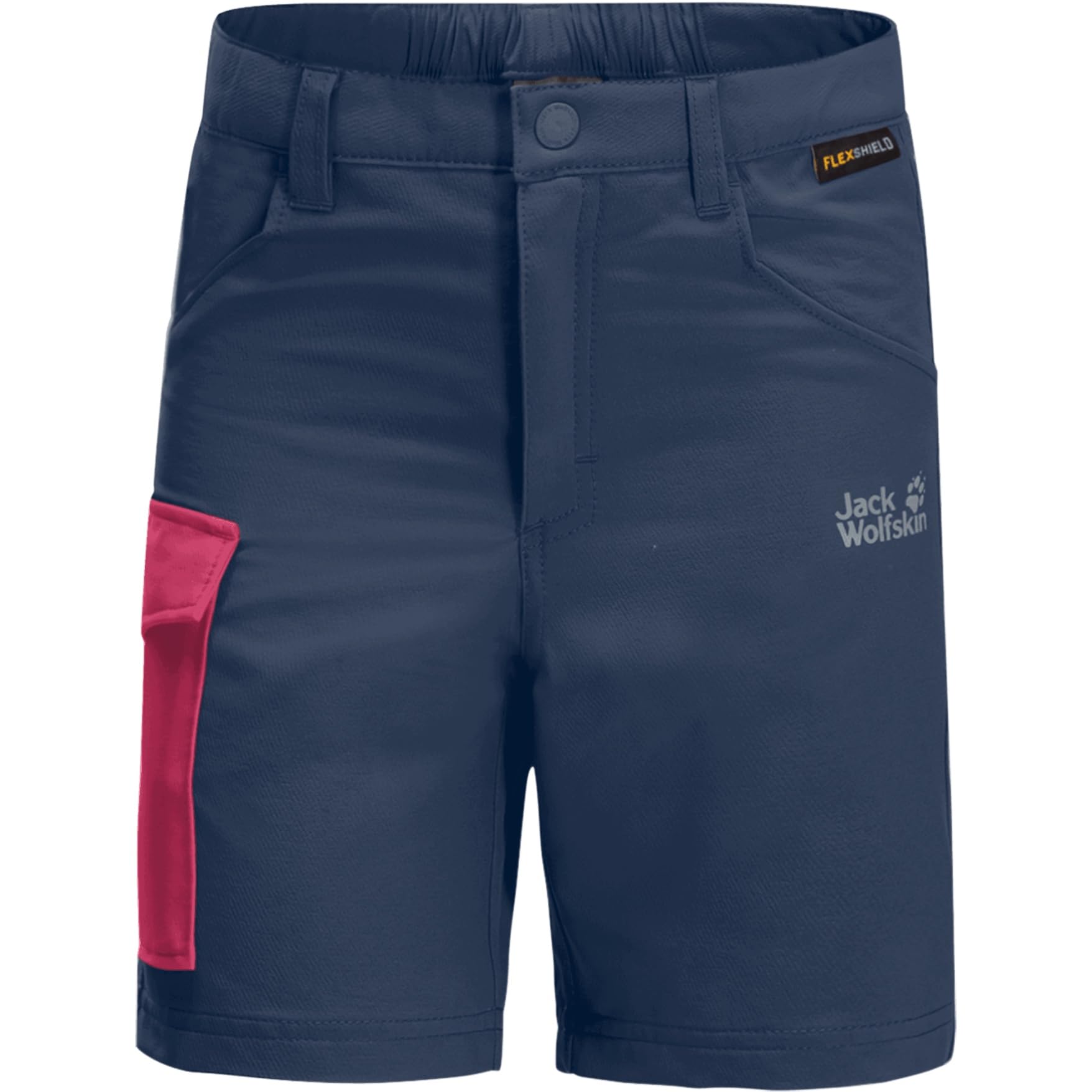 Jack Wolfskin Kids' Active Shorts - Unisex Outdoor & Sports Shorts for Hiking, Running, and Summer Adventures