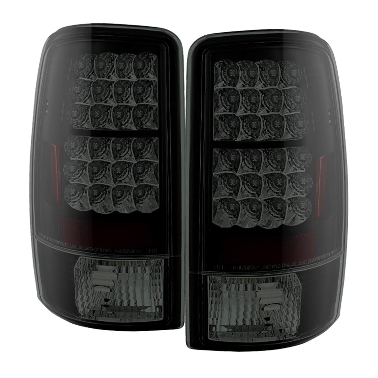Spyder Auto 5078001 LED Tail Lights Black/Smoked - High-Performance Aftermarket Lighting for Trucks & SUVs