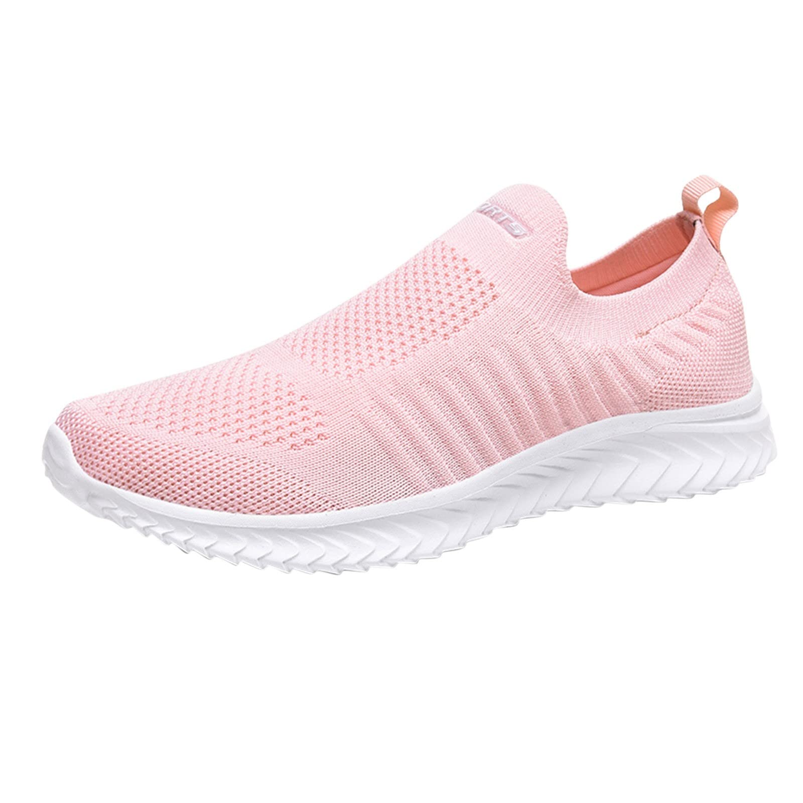 Women's Summer Sneakers - Breathable Mesh Fly Woven Lightweight Flat Shoes for Women | Comfortable Casual Walking, Running & Outdoor Activities
