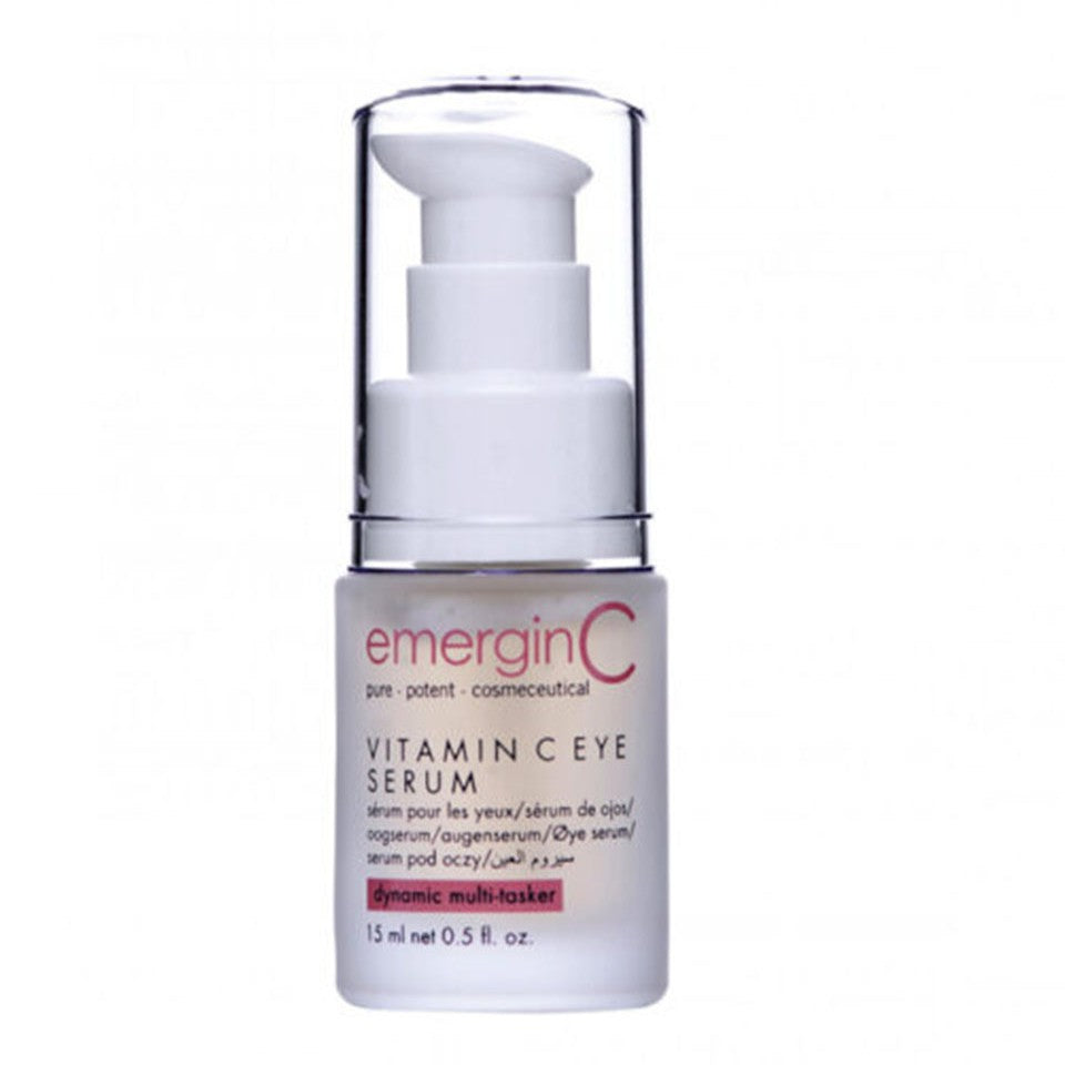 EmerginC Vitamin C Eye Serum for Dark Circles & Wrinkles - Brightening & Anti-Aging Eye Treatment - Perfect for Morning & Night Skincare Routine
