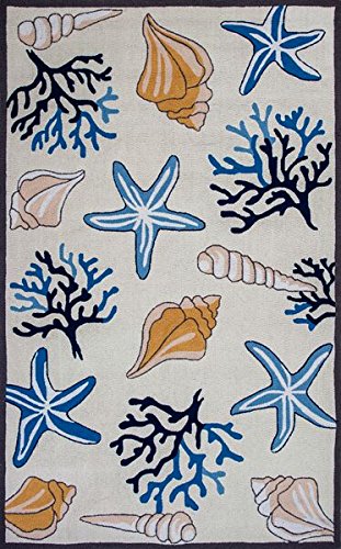 KAS Oriental Rugs Sonesta Collection Seashore Handmade Wool Area Rug 3'3