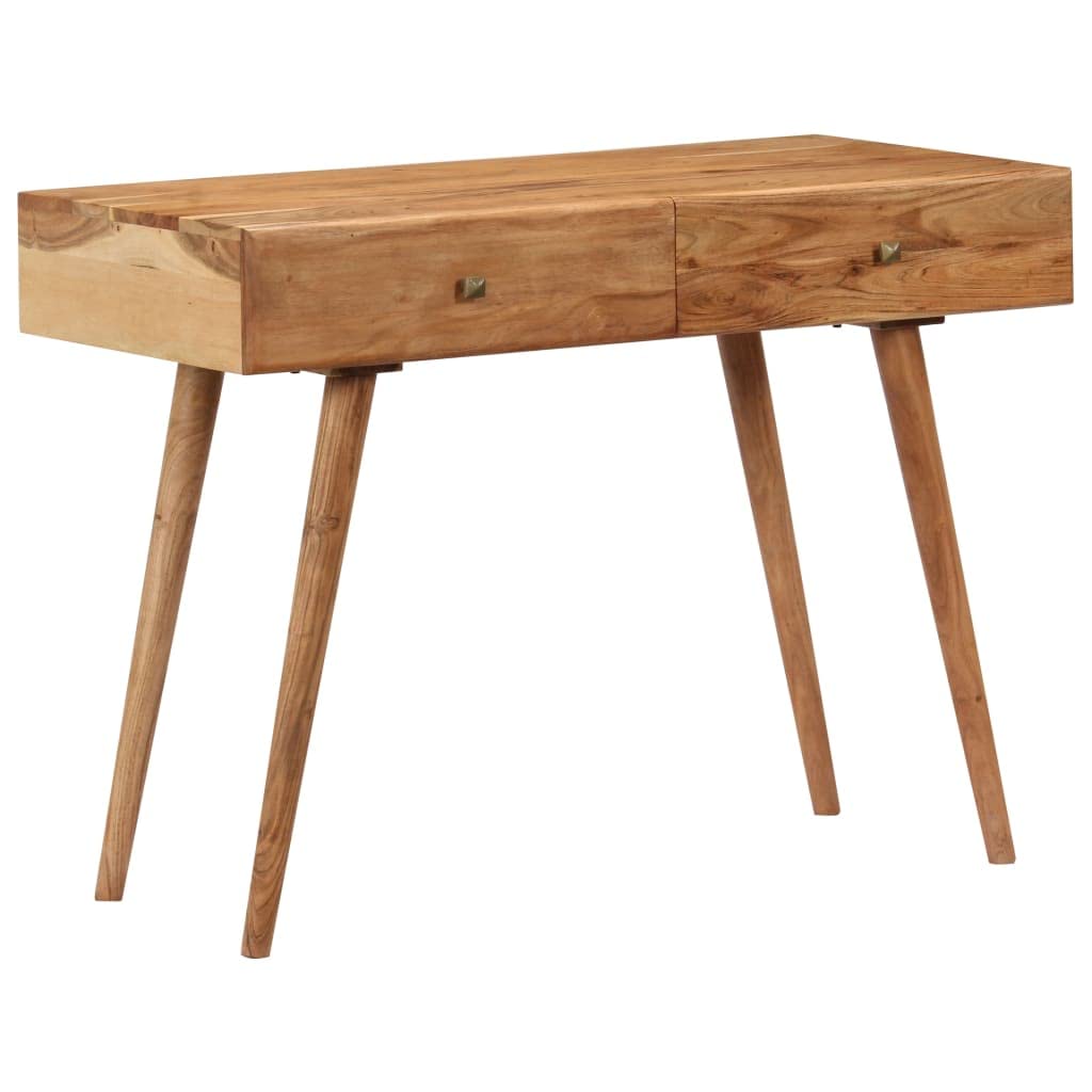 Modern Acacia Wood Computer Desk 39.3