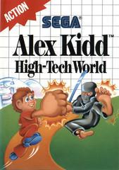 Alex Kidd in High Tech World Retro Game for Sega Master System - Classic 8-Bit Adventure Gaming for Collectors & Nostalgic Players
