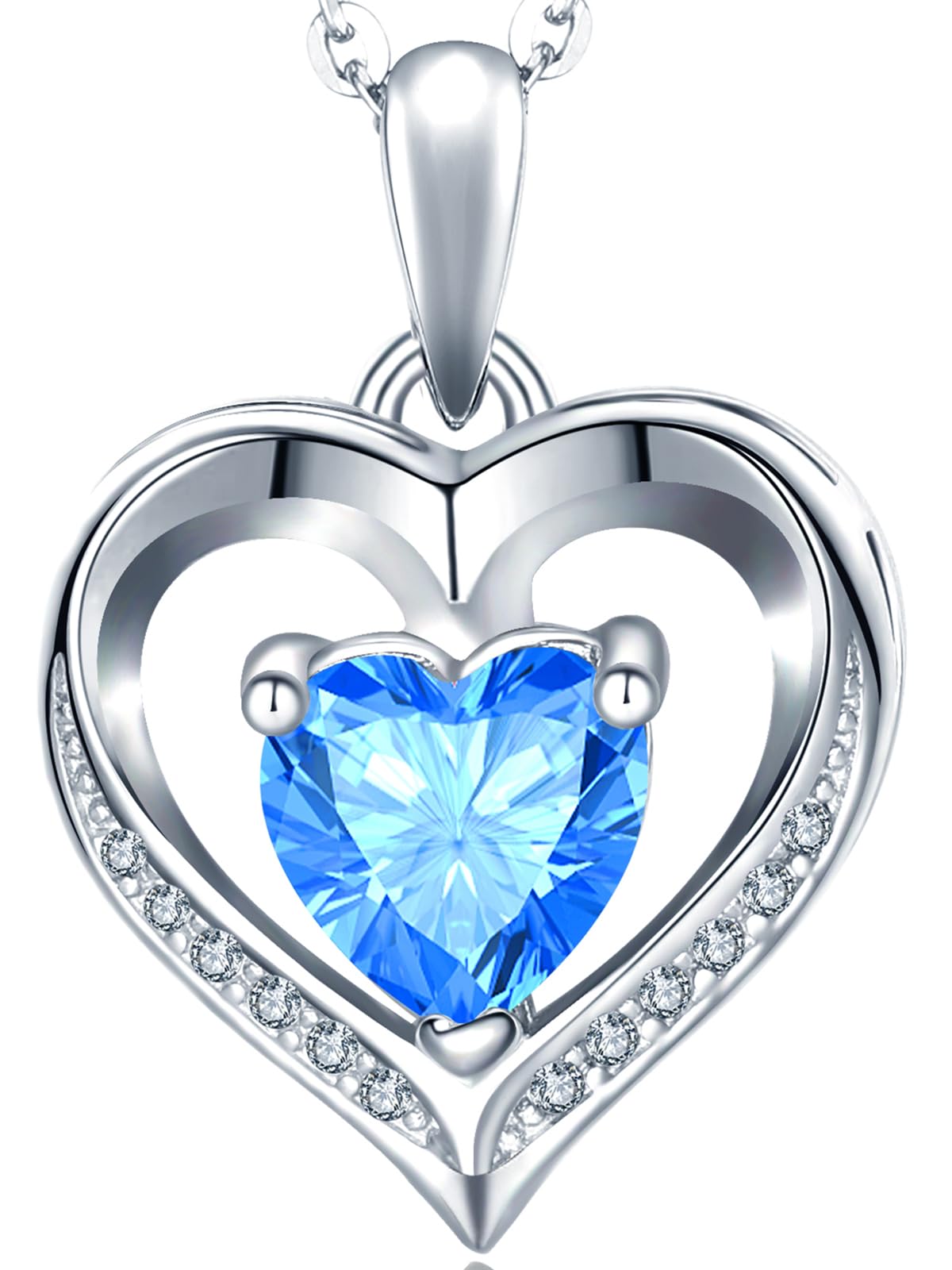 Heart Pendant Necklace for Women - Elegant Mother's Day, Anniversary, Christmas, Birthday & Valentine's Day Gift for Her | Perfect for Romantic Occasions, Date Nights & Special Celebrations