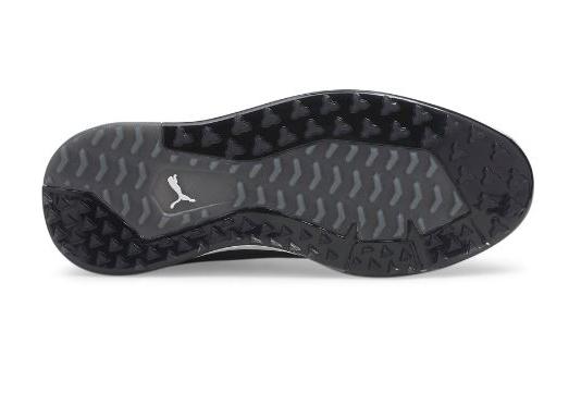 Puma Men's Proadapt Alphacat Golf Shoes Black/Silver - Lightweight & Waterproof Spiked Golf Shoes for Men - US Size 8 & 8.5 - Perfect for Golf Tournaments & Casual Play