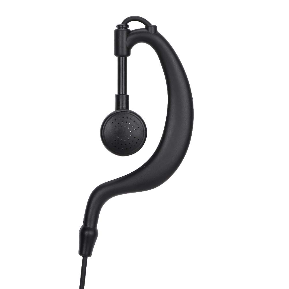 Professional Ear-Hook Microphone with Durable PTT Switch - Hands-Free Headset for Restaurant Staff, Retail Workers & Hotel Entertainment - Perfect for Call Centers, Security Teams and Customer Service