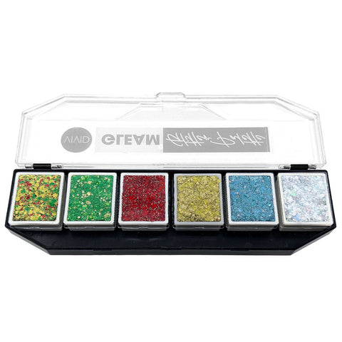 Christmas Miracle Gleam Glitter Cream Palette – Shimmering Holiday Makeup for Parties & Festive Looks