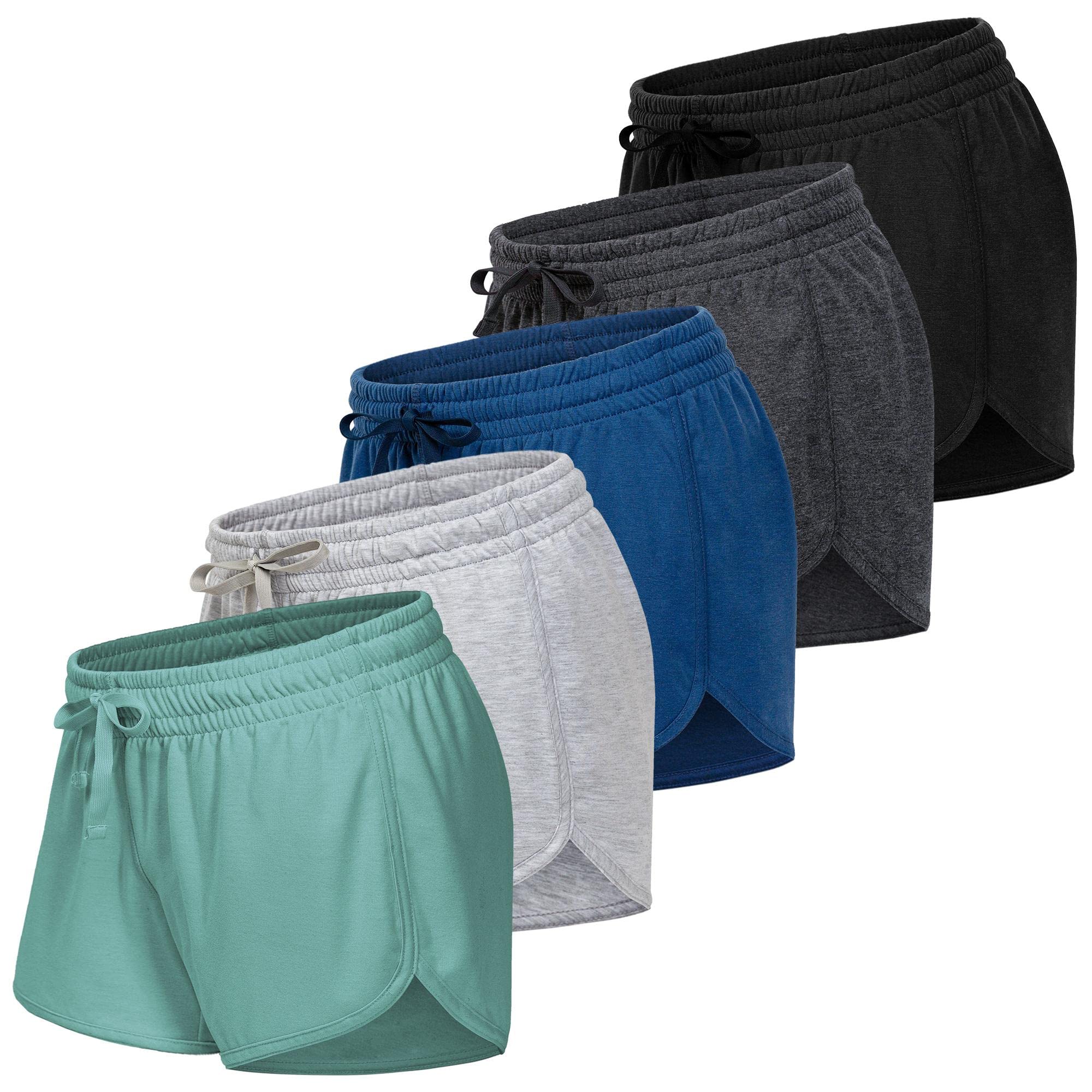 Women's Workout Yoga Running Shorts - High Waist Gym Athletic Activewear for Yoga, Running & Fitness - Perfect for Gym, Home Workouts & Outdoor Activities
