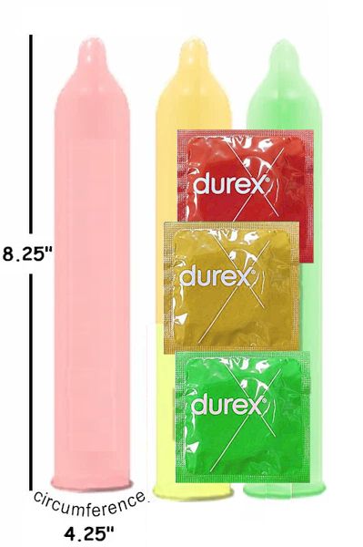 Durex Tropical Flavored Condoms - Premium Quality & Exotic Taste for Enhanced Intimacy | Perfect for Romantic Getaways & Spicy Date Nights