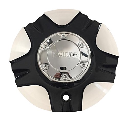 Incubus 500 Paranormal EMR500-CAP-UP SGD0010 Black & Chrome Wheel Center Cap - Perfect for Car Customization & Automotive Accessories