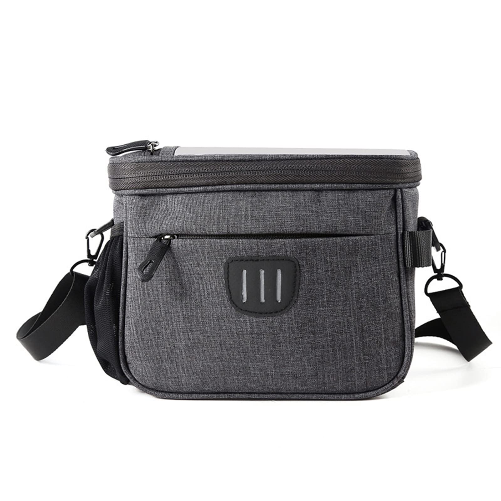 **KOCOME Waterproof Bike Handlebar Bag - Front Bicycle Backpack with Touch Screen Phone Pocket & Shoulder Strap - Perfect for Cycling, Commuting, Hiking & Outdoor Adventures**