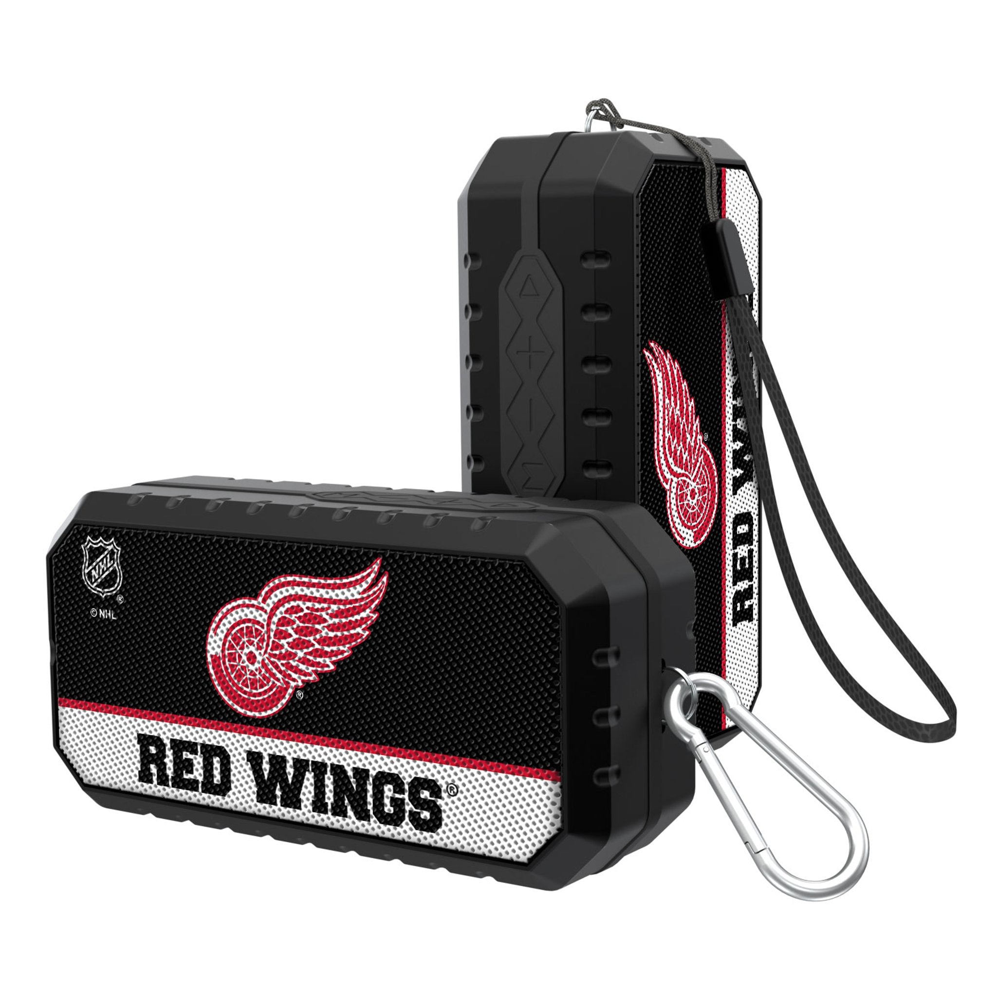 Detroit Red Wings Endzone Solid Bluetooth Speaker - Portable Wireless Speaker for Sports Fans, Home, Office & Outdoor Use