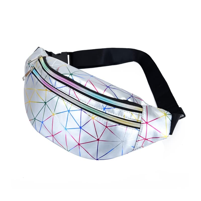 Adjustable Reflective Waterproof Running Waist Pack for Men & Women - Sports Fanny Belt with Phone Pouch for Gym, Jogging & Outdoor Fitness Activities