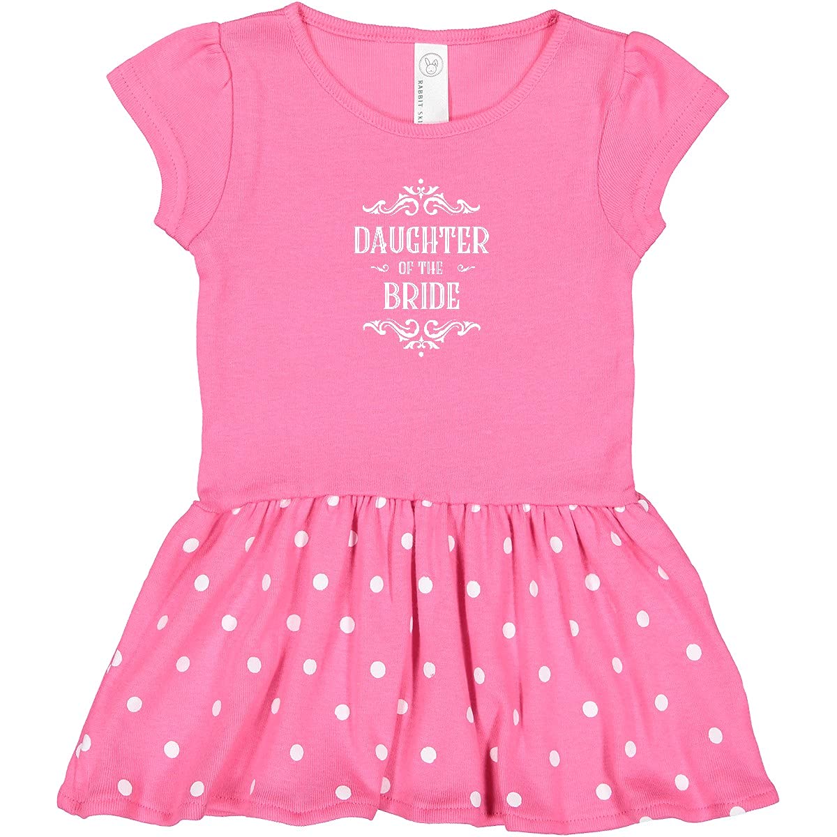 Daughter of The Bride White Infant Dress - Perfect for Weddings & Special Occasions