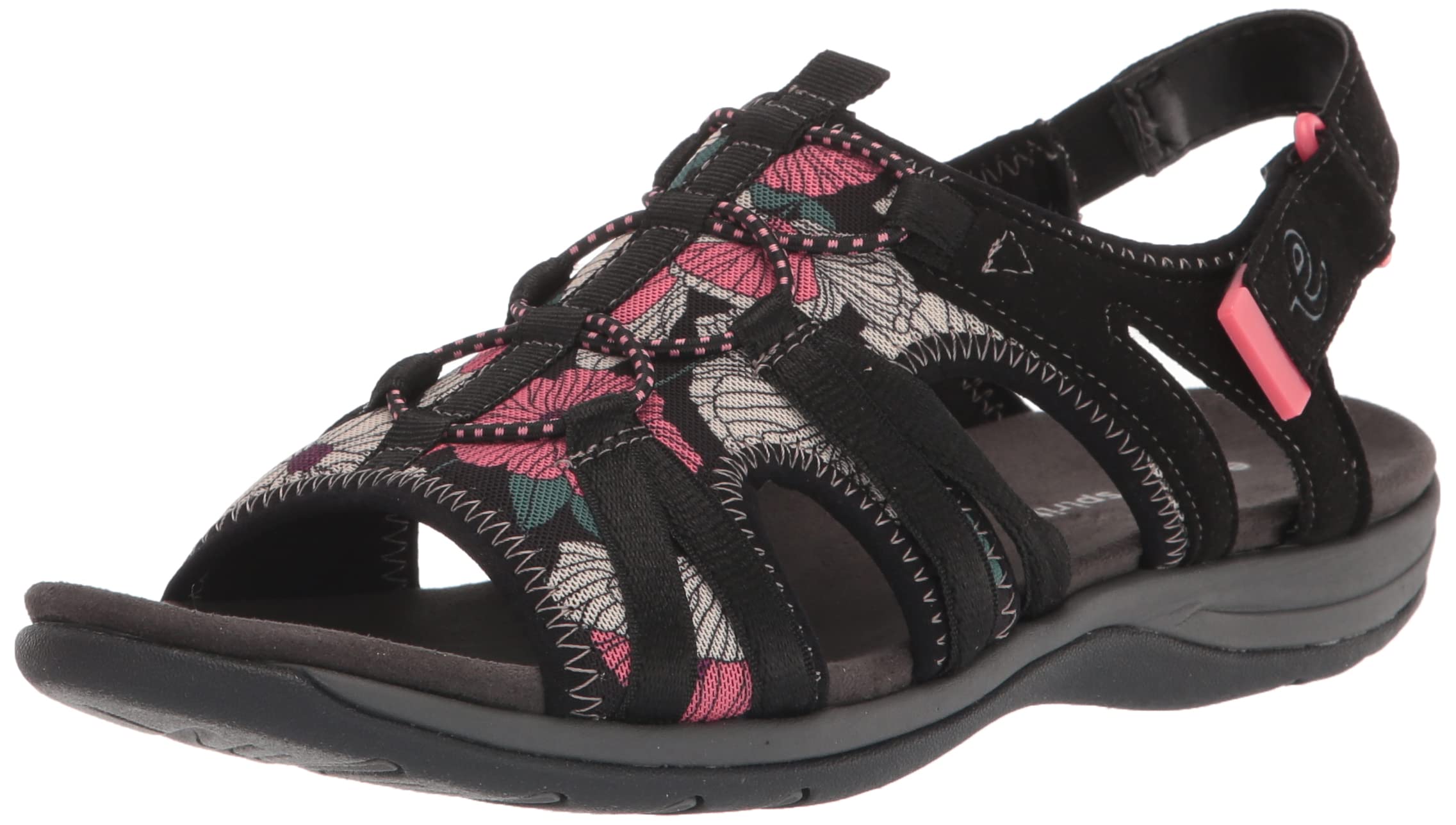 Easy Spirit Women's Comfortable Active Sandals - Lightweight Walking Shoes for Travel, Hiking & Outdoor Activities | Breathable Summer Casual Footwear