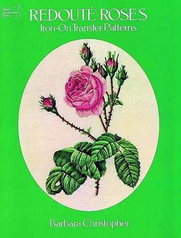 Redouté Roses Iron-on Transfer Patterns for Fabric & DIY Crafts - Perfect for Quilting, Embroidery & Home Decor Projects