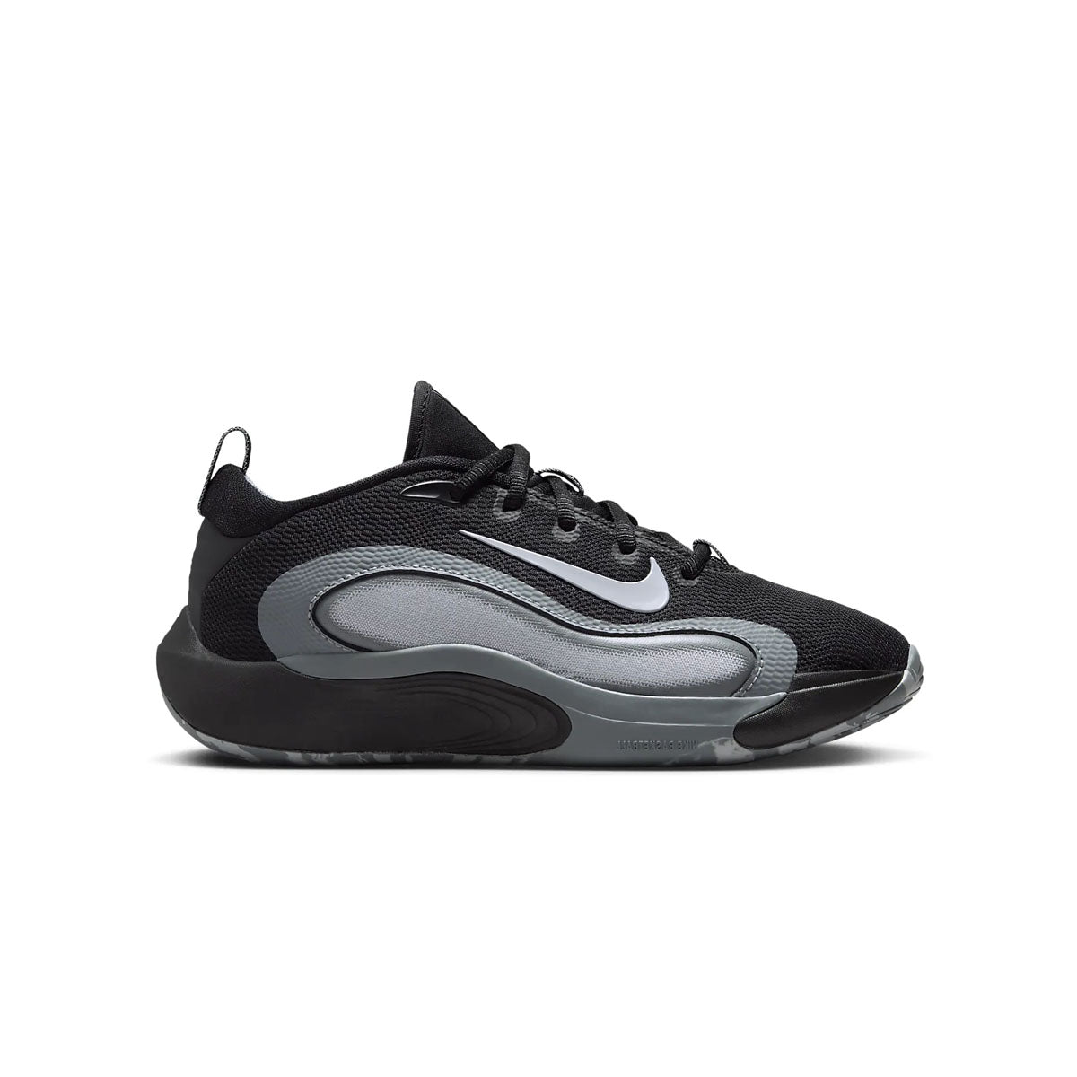 Kids IsoFly 'Black Cool Grey' - Lightweight & Comfortable Sneakers for Boys & Girls - Perfect for School, Running & Outdoor Play