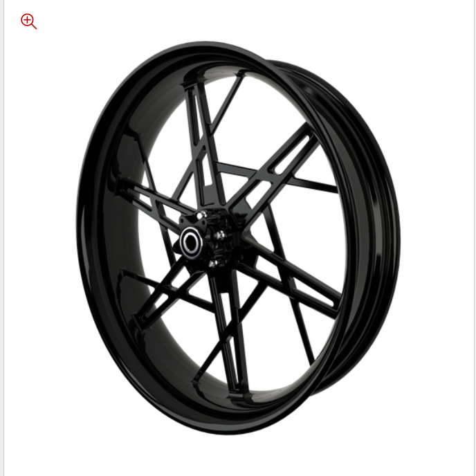 Harley Davidson Motorcycle Wheels - SMT PS.06 Alloy Rims for Cruiser Bikes | Perfect for Road Trips & Custom Bike Builds