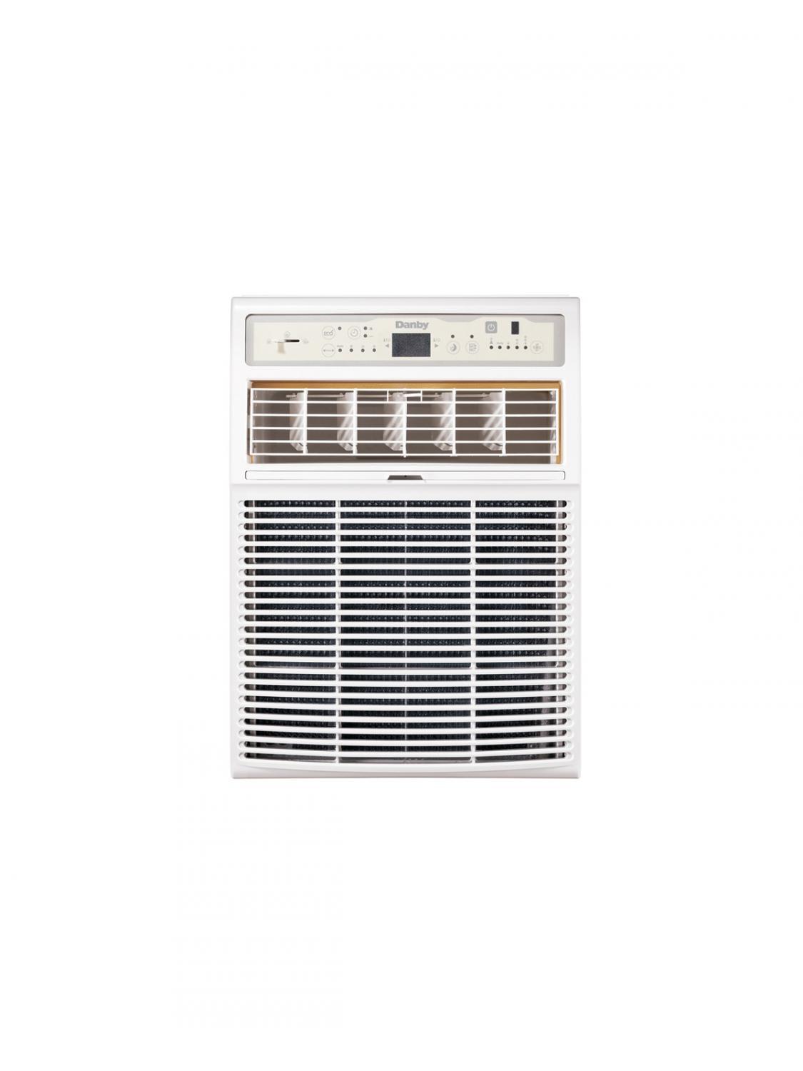 Danby DVAC080B1WDB 8000 BTU White Vertical Air Conditioner - Perfect for Bedrooms, Offices & Small Spaces