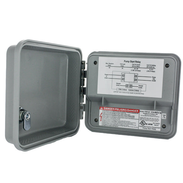 Hunter PSR 22 Double Pole Single Throw Pump Start Relay – 3.5 HP Heavy Duty for Irrigation Systems, Water Pumps & Agricultural Equipment