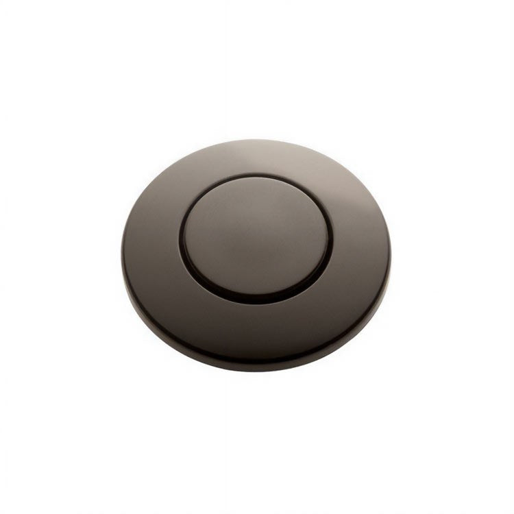 1-3/4 Inch Mocha Bronze Plastic Air Switch Button for Garbage Disposal - Perfect for Kitchen Sink Waste Disposal & Home Renovation Projects