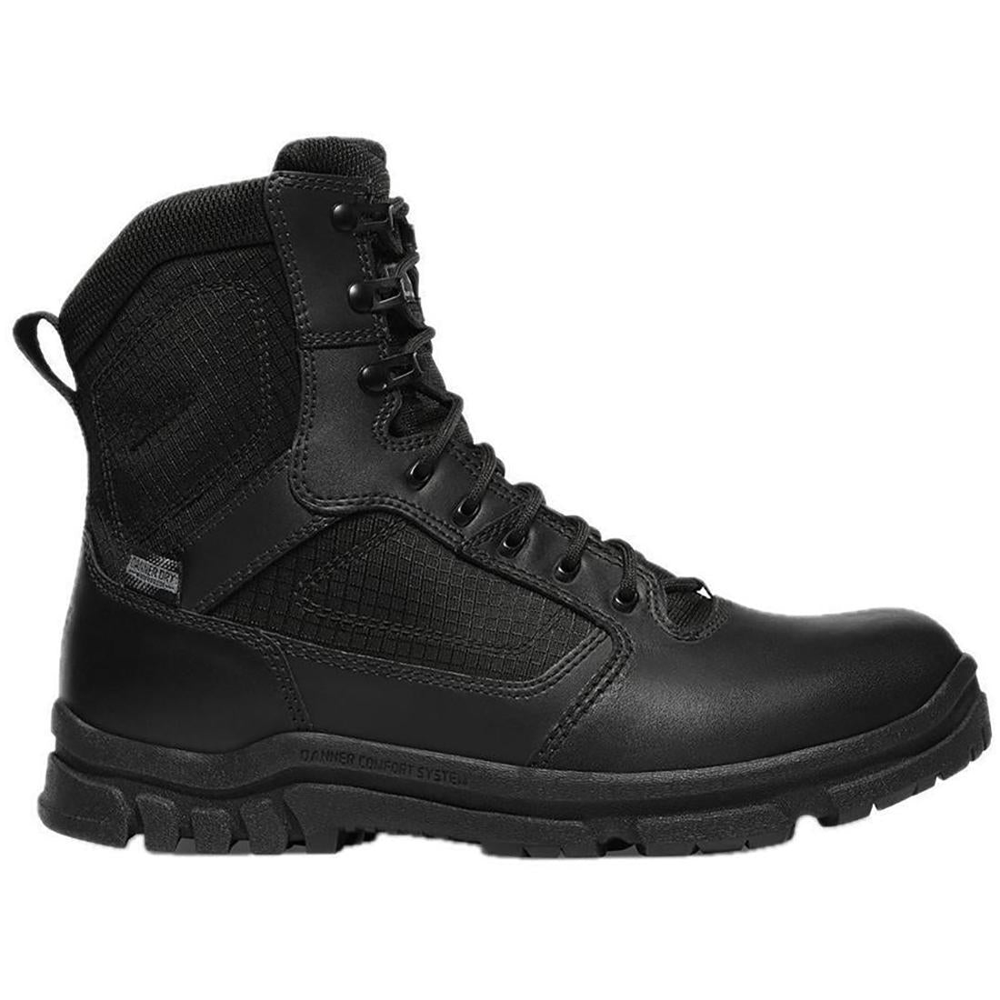 Lookout 8 Tactical Boots for Men - 800G Waterproof Hiking Boots Black - Perfect for Outdoor Adventures, Hunting & Military Use