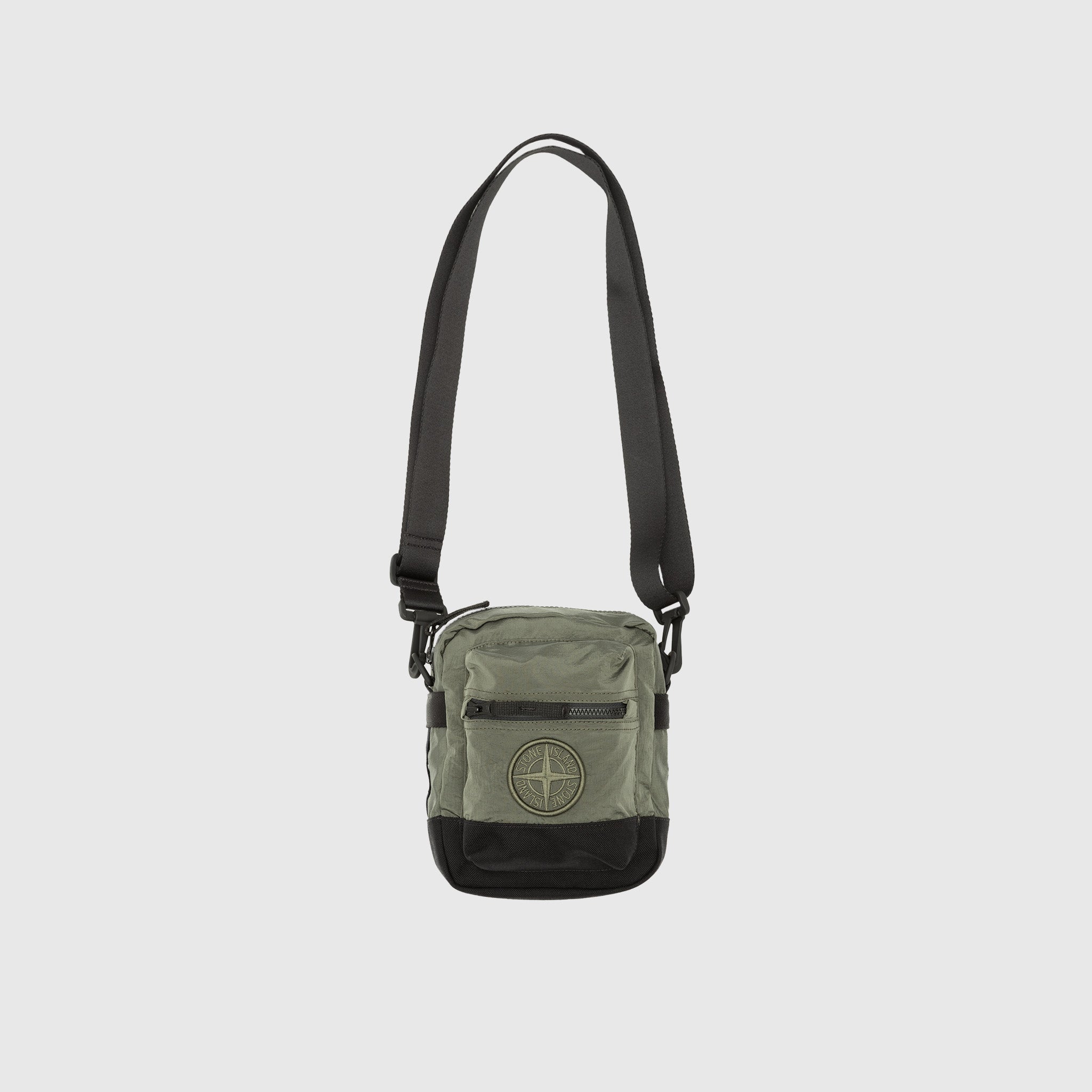 Eco-Friendly Nylon Metal Crossbody Bag with Econyl® - Stylish & Sustainable for Travel, Work & Everyday Use