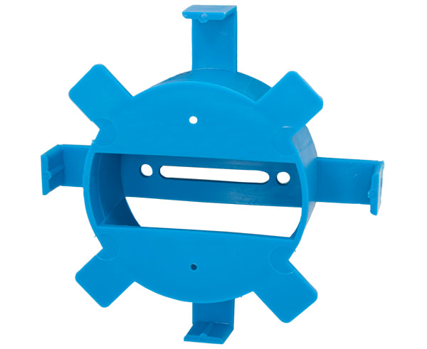 Blue Cable Management Round Spool with 1.5