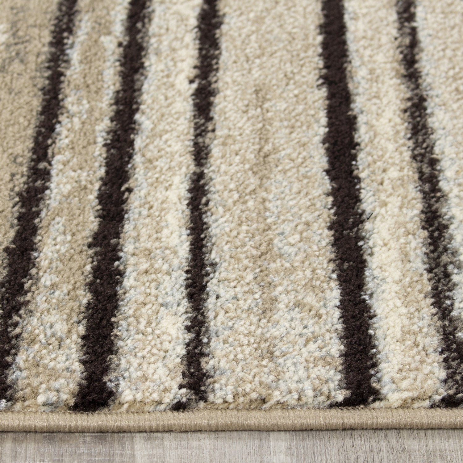 Castella Blue Cream Serene Arches Rug - Soft Modern Bohemian Area Rug for Living Room, Bedroom, Nursery - Non-Slip Comfortable Floor Mat for Home Decor