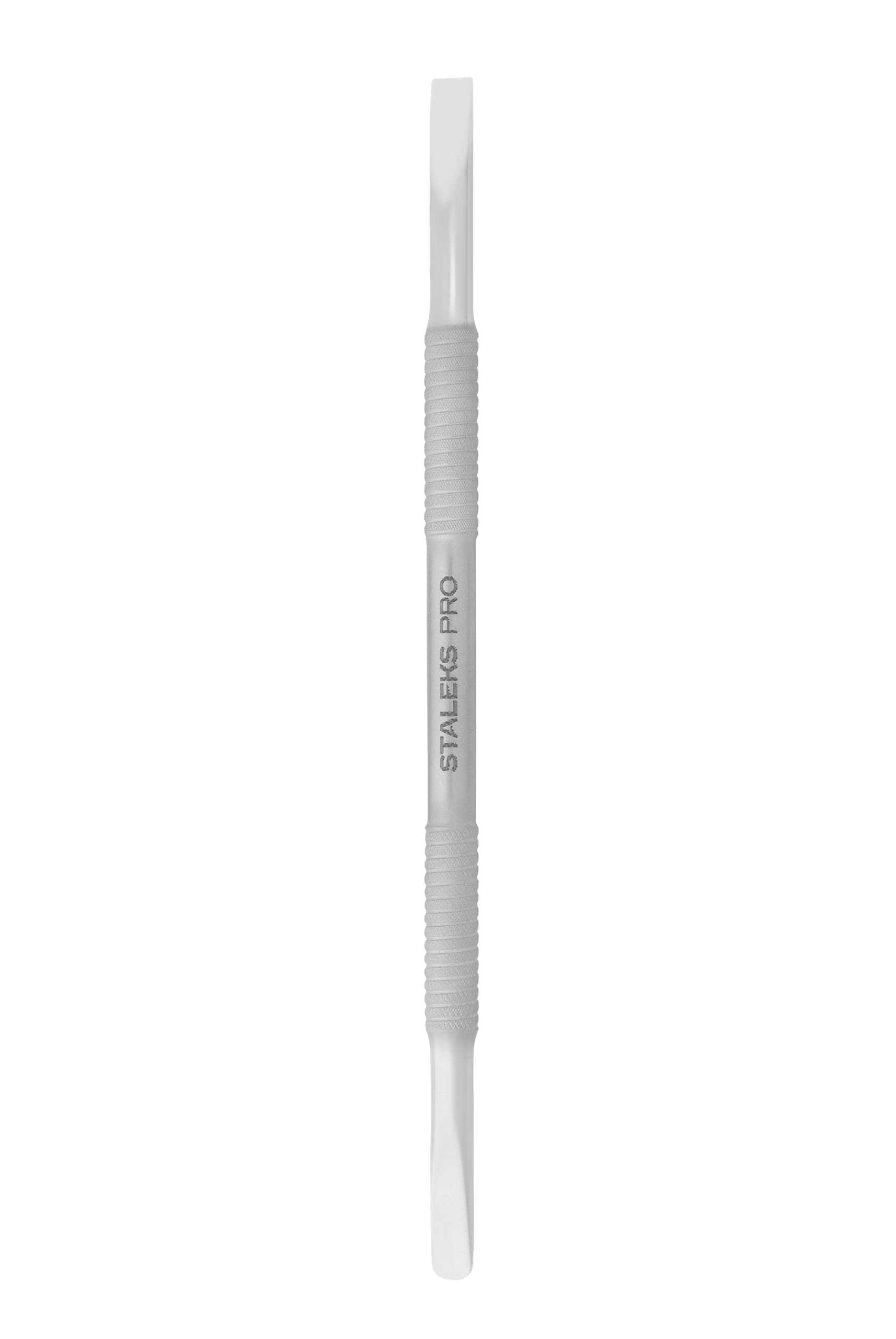Staleks Professional Cuticle Pusher - Dual Ended Nail Tool with Rectangular & Rounded Tips (Model PS-70/1) for Manicure, Pedicure & At-Home Nail Care