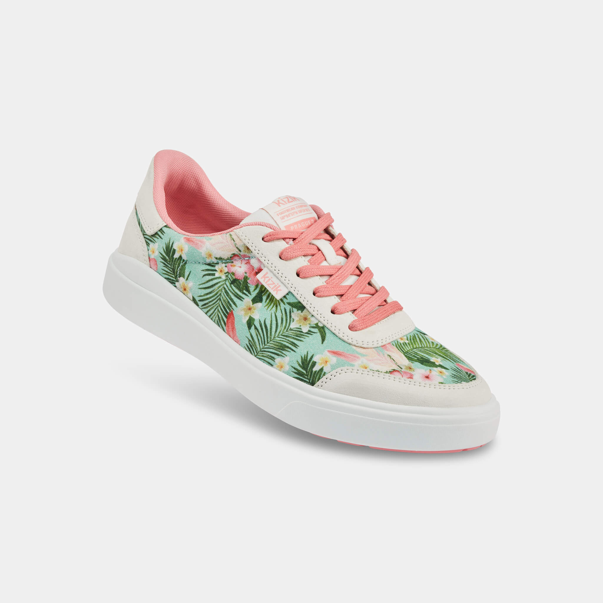 Women's Prague 2 Sneakers in Iceberg Green & Honolulu Blue - Comfortable Casual Shoes for Walking, Travel & Everyday Wear