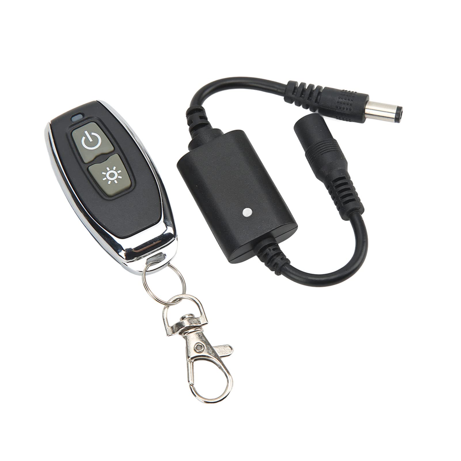 Mini Wireless Remote Control Switch - Compact Easy Wiring with Learning Function, DC 3.5V-12V - Perfect for Home Automation, DIY Projects, and Smart Lighting Control