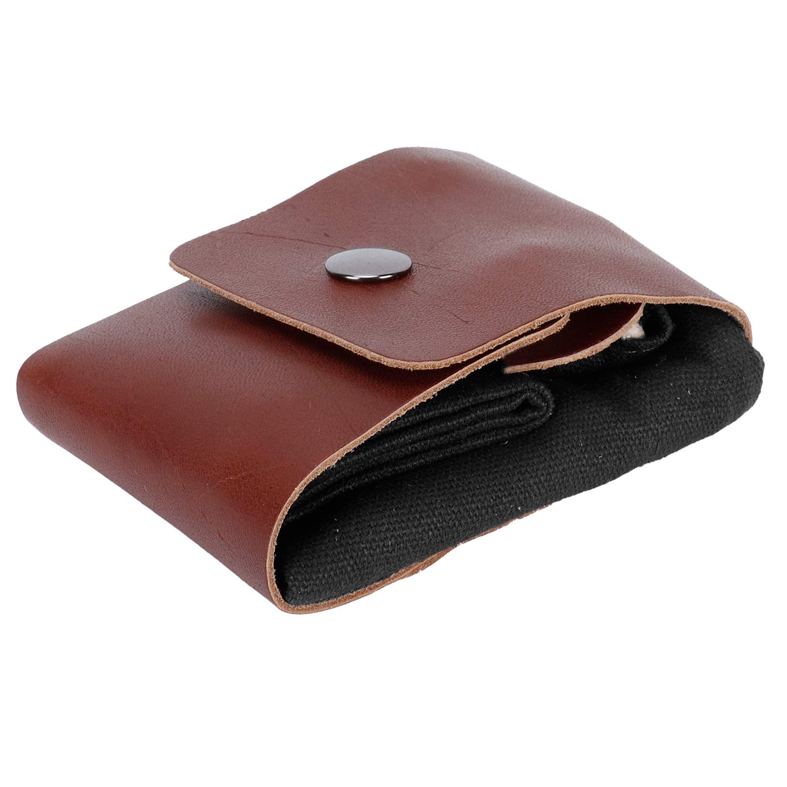 WESE Fruit Picking Bag - Scratch-Resistant Harvesting Pouch with Durable Canvas & Faux Leather, Adjustable Loop for Orchard, Farm, Camping & Gardening (Black) - Perfect for Apple Picking, Berry Harvesting & Outdoor Adventures