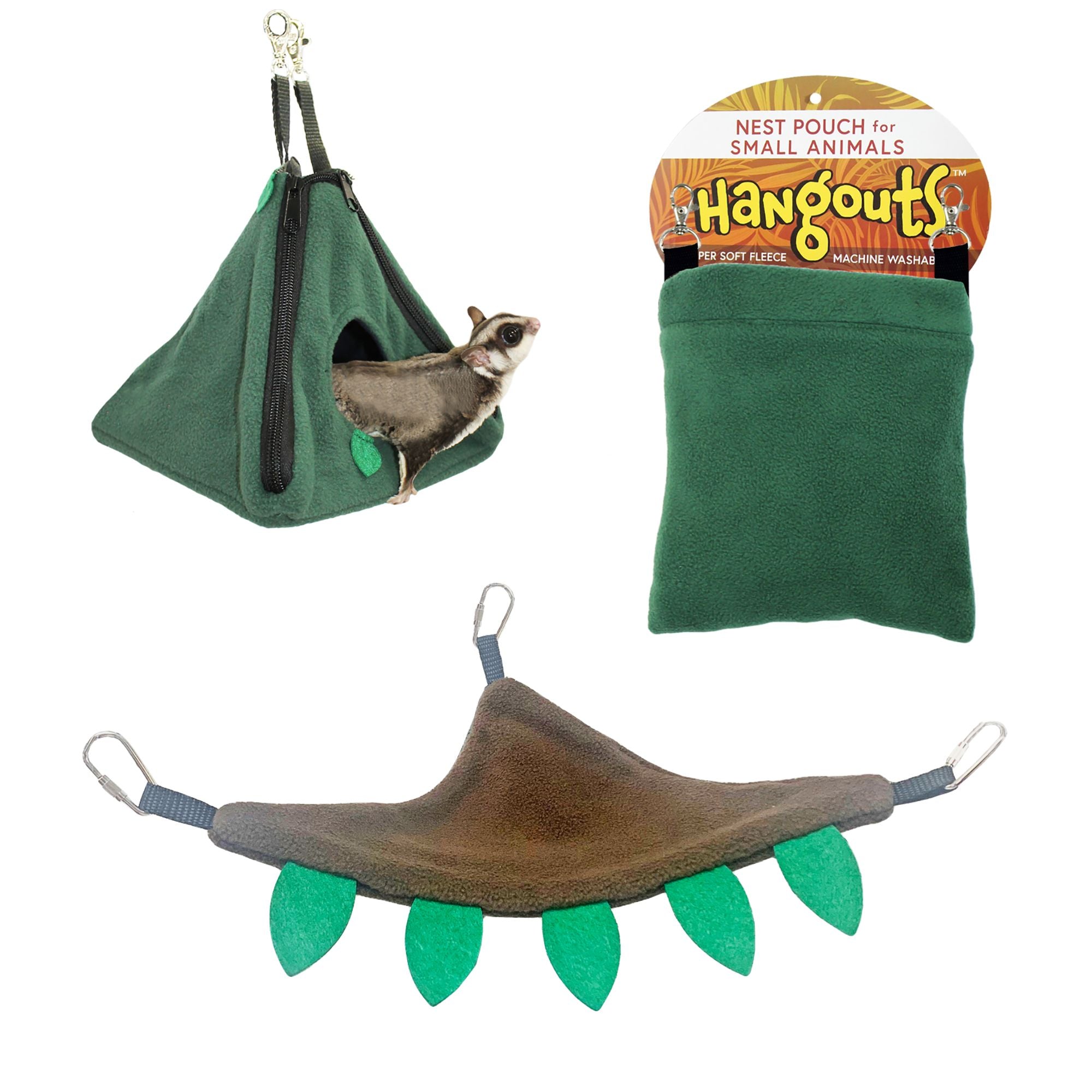 Premium Forest Pouch Set - Eco-Friendly Reusable Storage Bags for Travel, Camping & Organizing | Waterproof & Lightweight | Perfect for Snacks, Toiletries & Outdoor Adventures