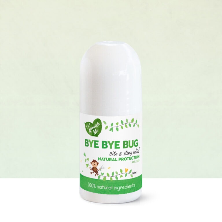 123 Nourish Me Bye Bye Bug Natural Insect Repellent Spray - DEET-Free Mosquito & Bug Repellent for Outdoor Activities, Camping, Hiking and Gardening