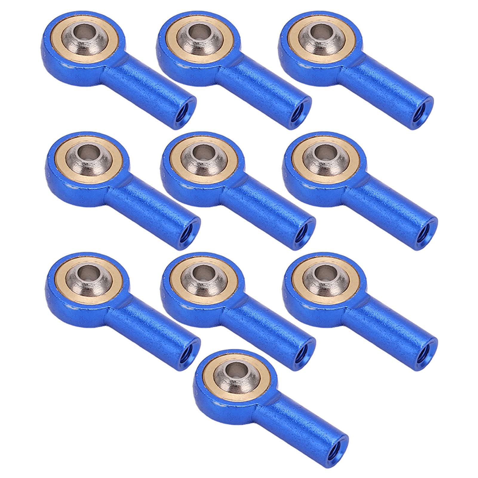 Vbestlife 10Pcs Aluminum Alloy RC M2 Ball Head - Rustproof & Lightweight Link Ball Holder for RC Cars, Robots, Drones - Perfect for RC Vehicle Upgrades & DIY Projects